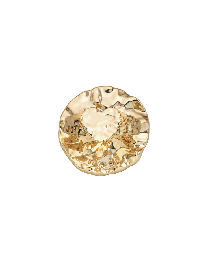 Stand Oil Heart Melting Gripring Gold — Gold