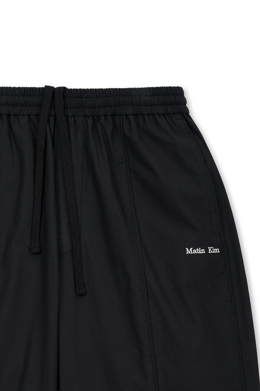 Matin Kim Multi Panel Wide Pants — Black