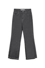 Matin Kim Side Pintuck Point Pants — Charcoal