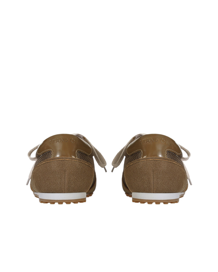 Stand Oil Morrow Square Sneakers — Brown