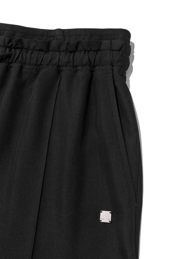 Matin Kim Layered Banding Sweatpants — Black