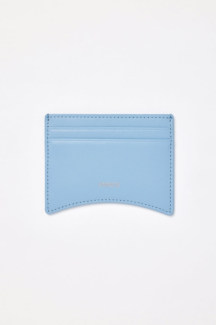 KIMMATIN Arch Shape Card Wallet — Blue