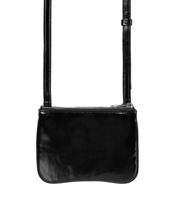 Stand Oil Cookie Accordion Bag — Black