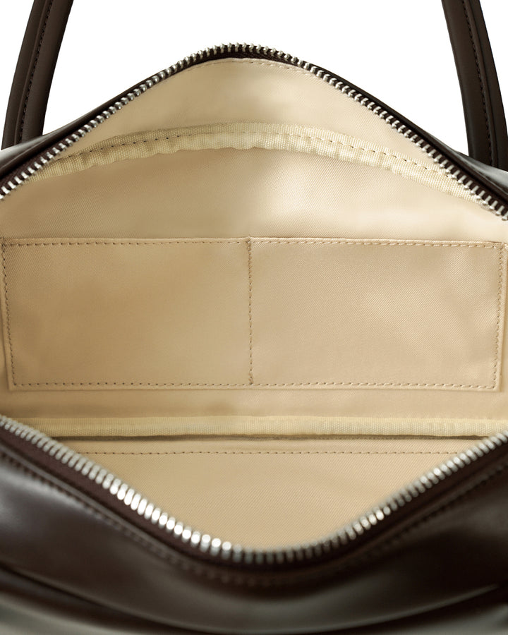 Stand Oil More Baguette Bag — Maroon