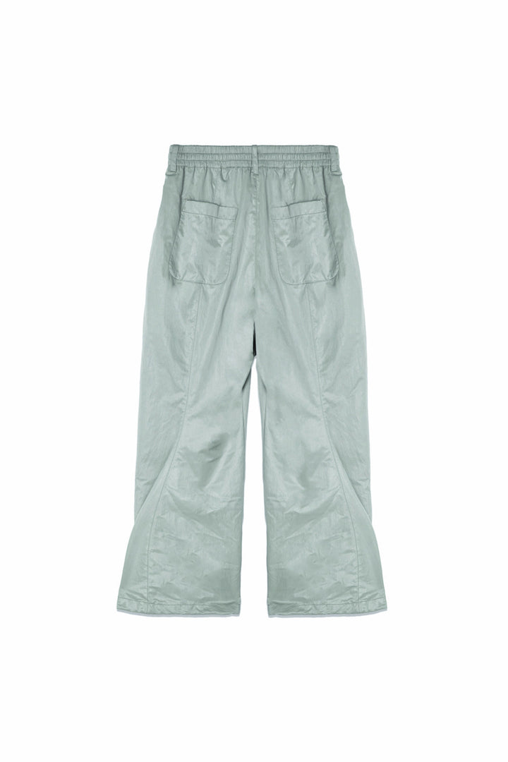 Matin Kim Glossy Banding Track Pants — Mint