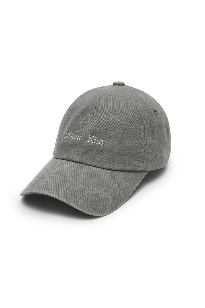 Matin Kim Mini Classic Logo Ball Cap Light — Khaki