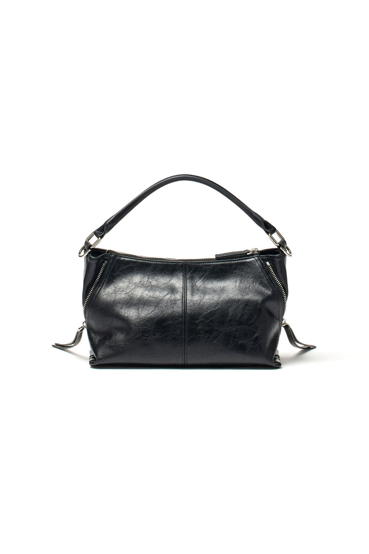 Matin Kim Side Zipper Two Way Bag — Black