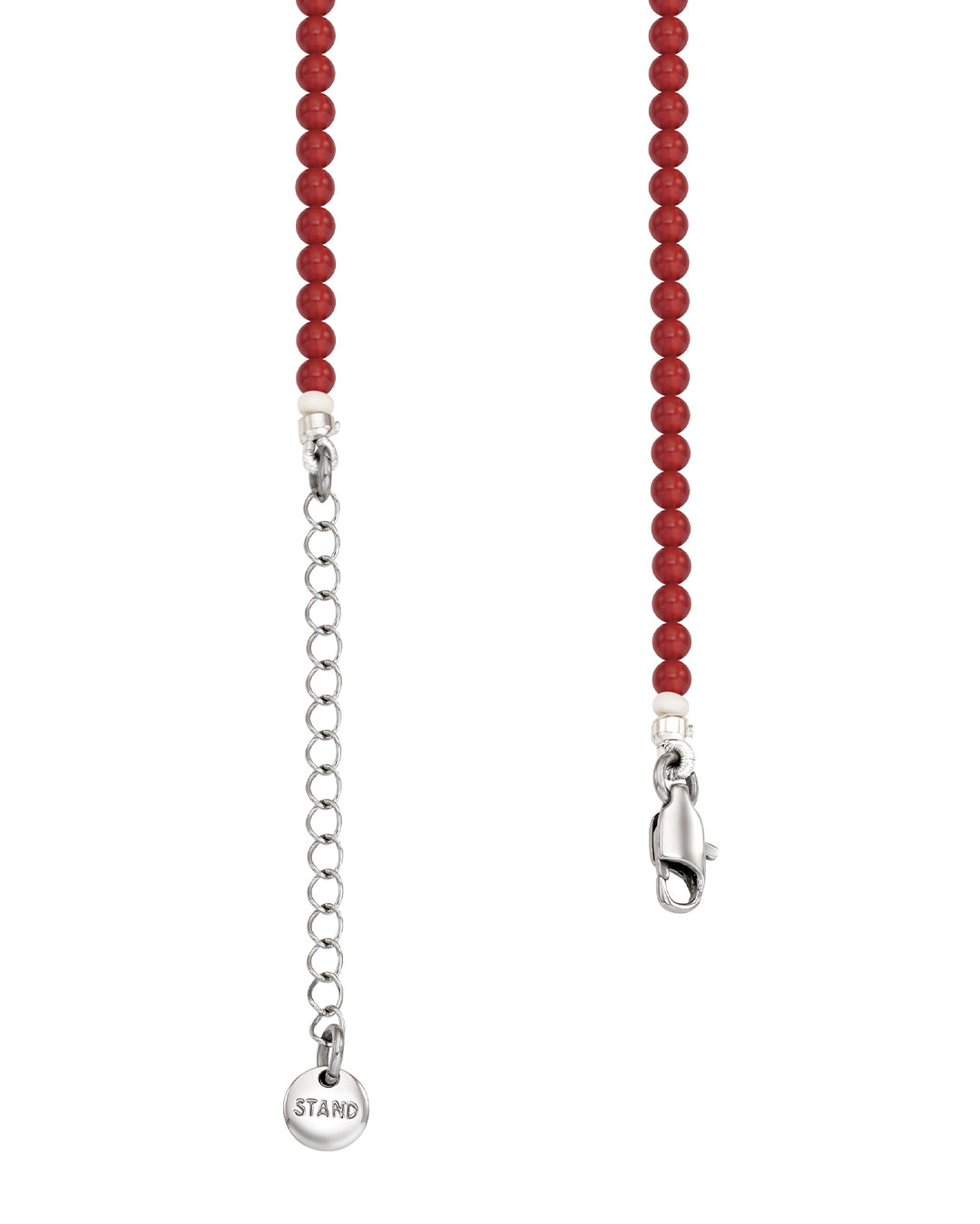 Stand Oil Jamano Rose Necklace — Red
