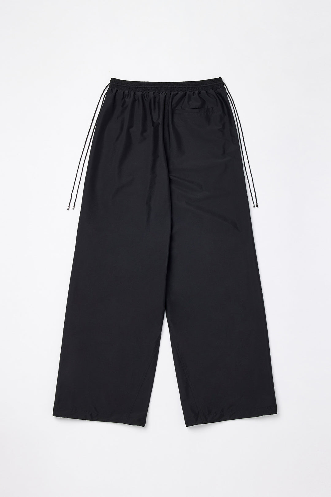 KIMMATIN Side String Track Pants — Black