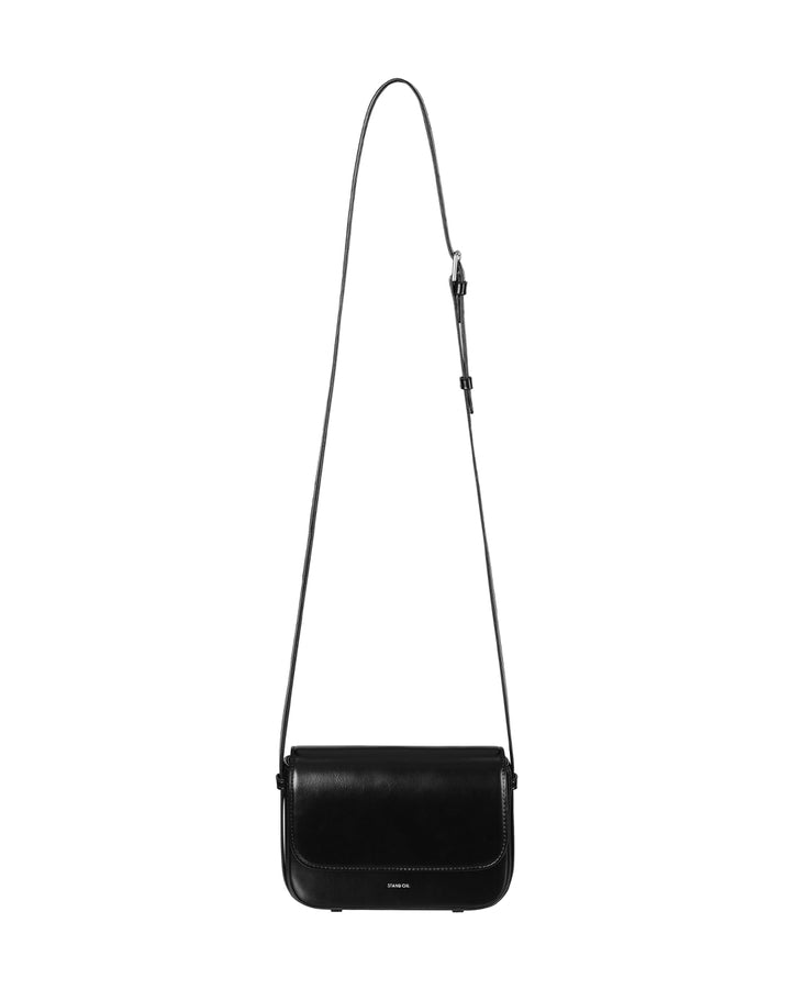 Stand Oil Riddle Bag — Minimal Crossbody — Black