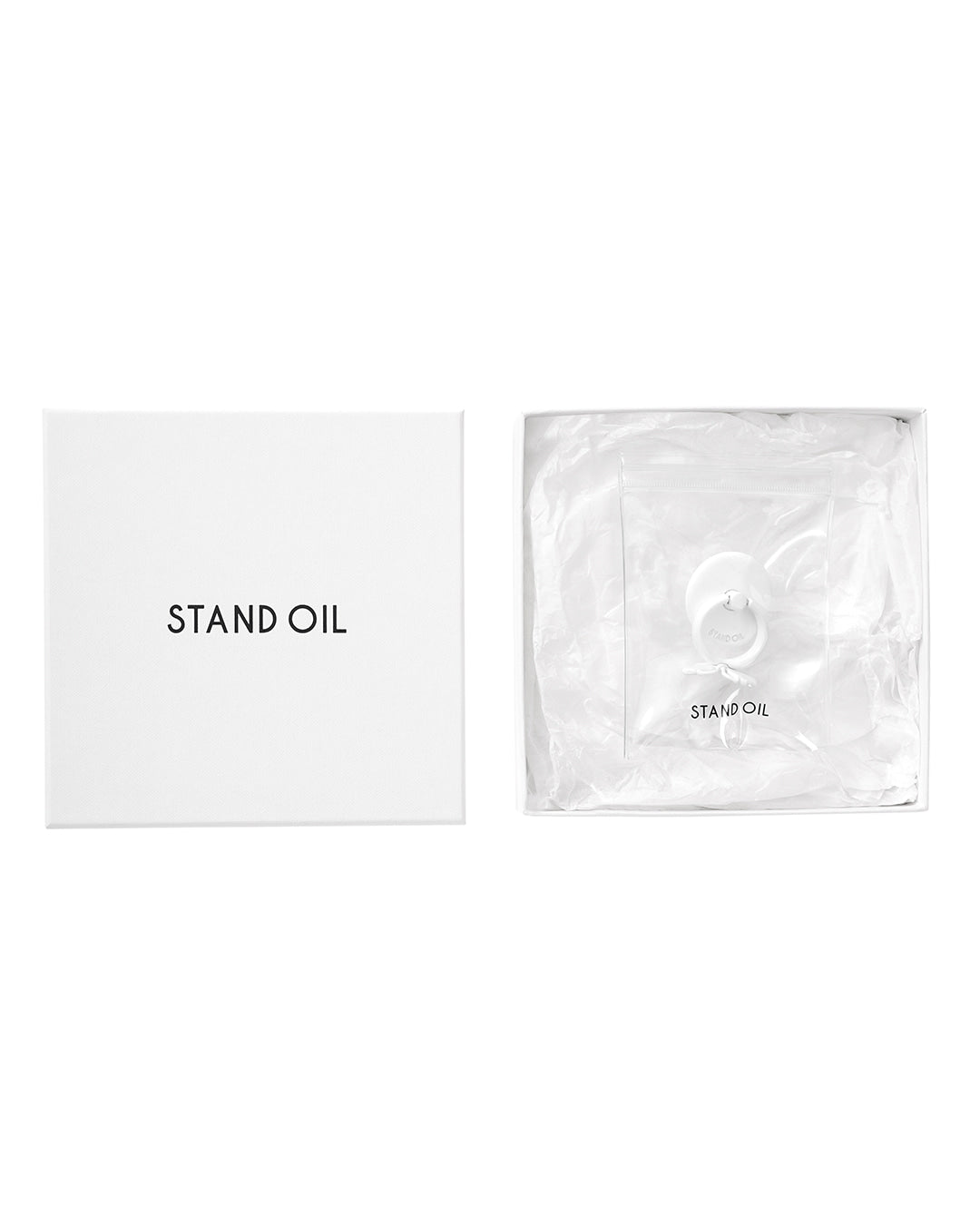 Stand Oil Fairy Wings Grip Ring — White