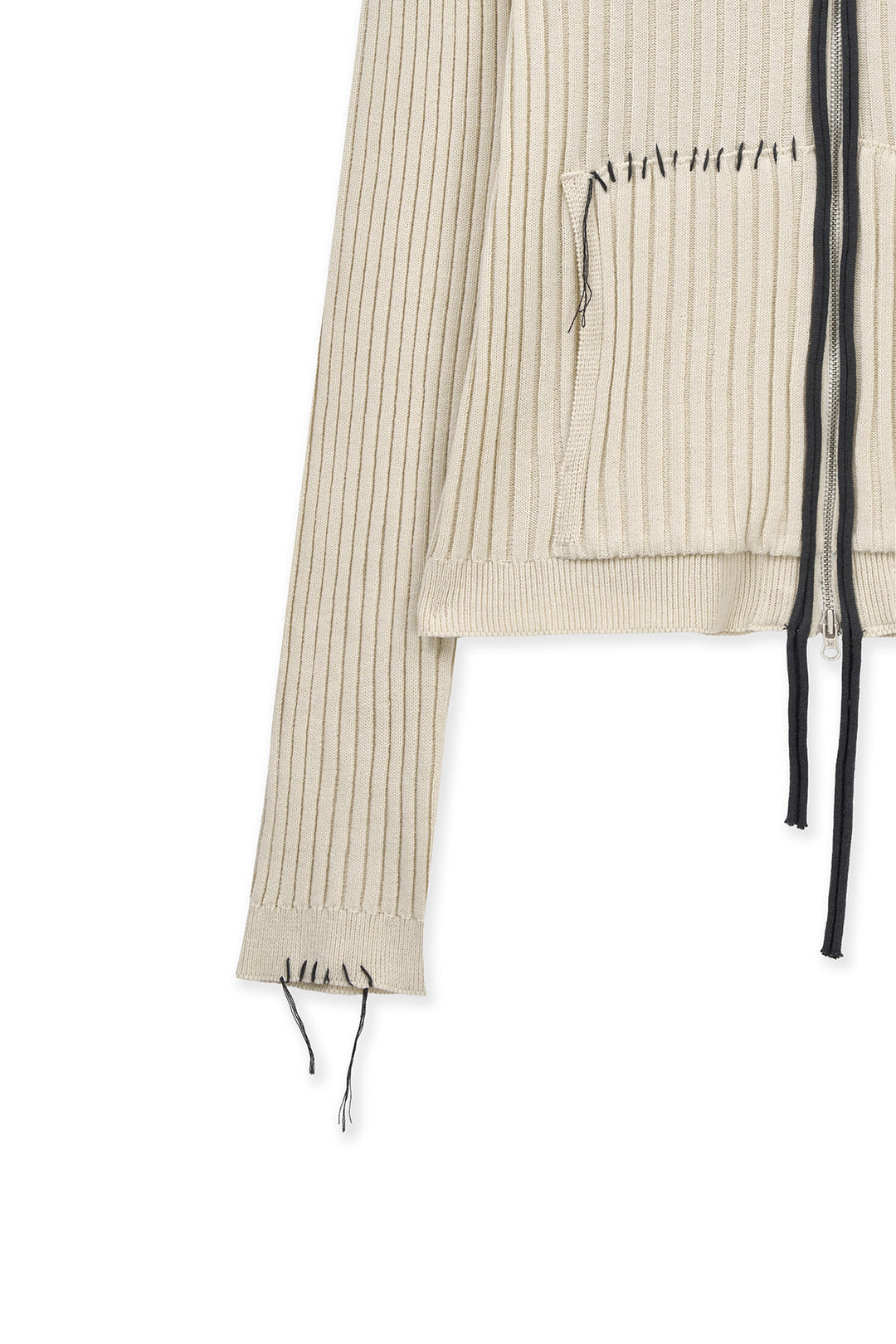 Matin Kim Handcraft Slim Fit Cardigan — Beige