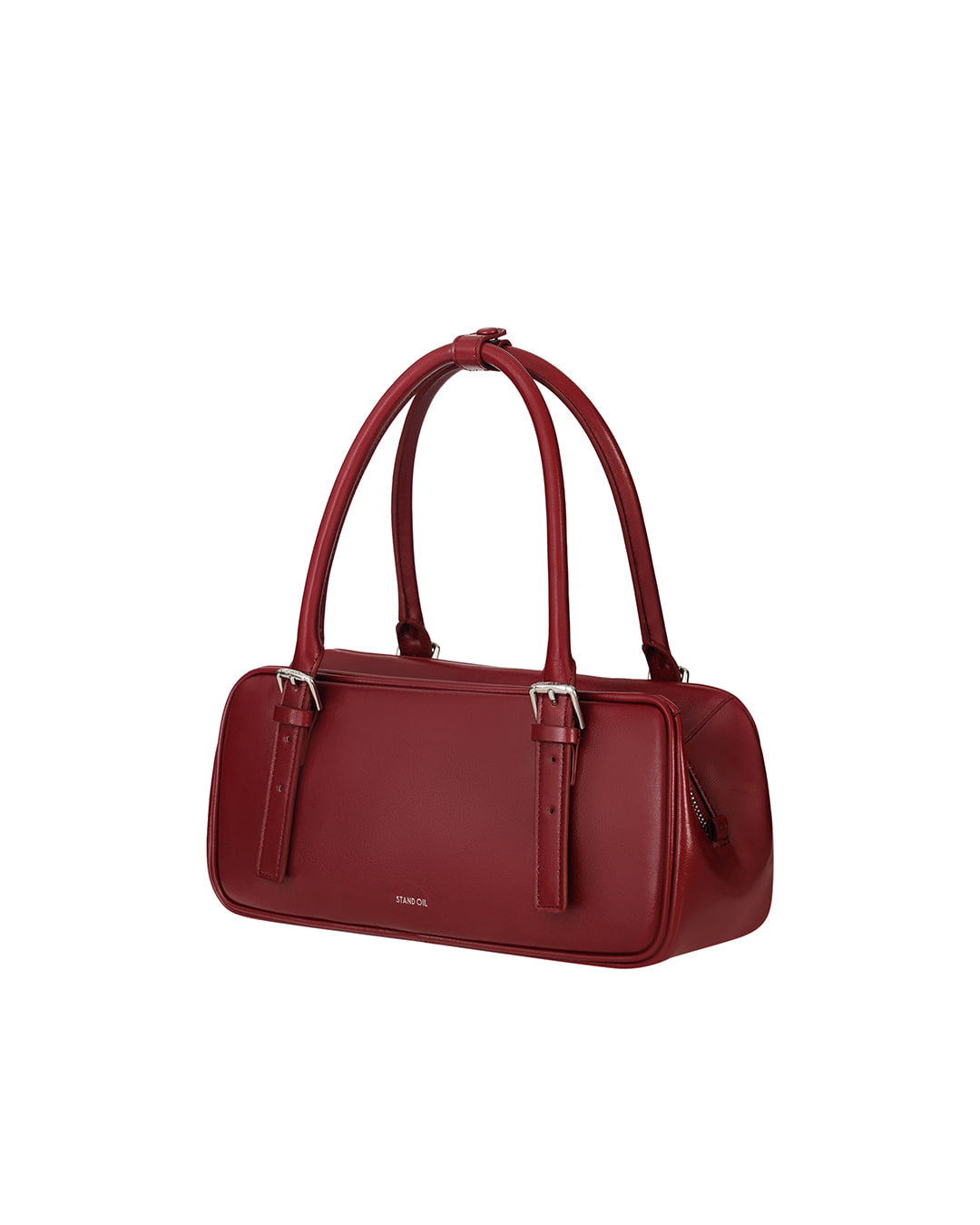 Stand Oil Square Bowling Bag — Red wine