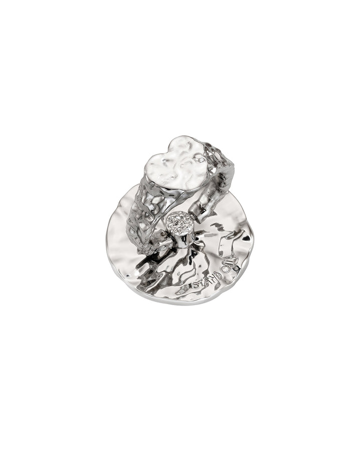 Stand Oil Heart Melting Gripring Gold — Silver