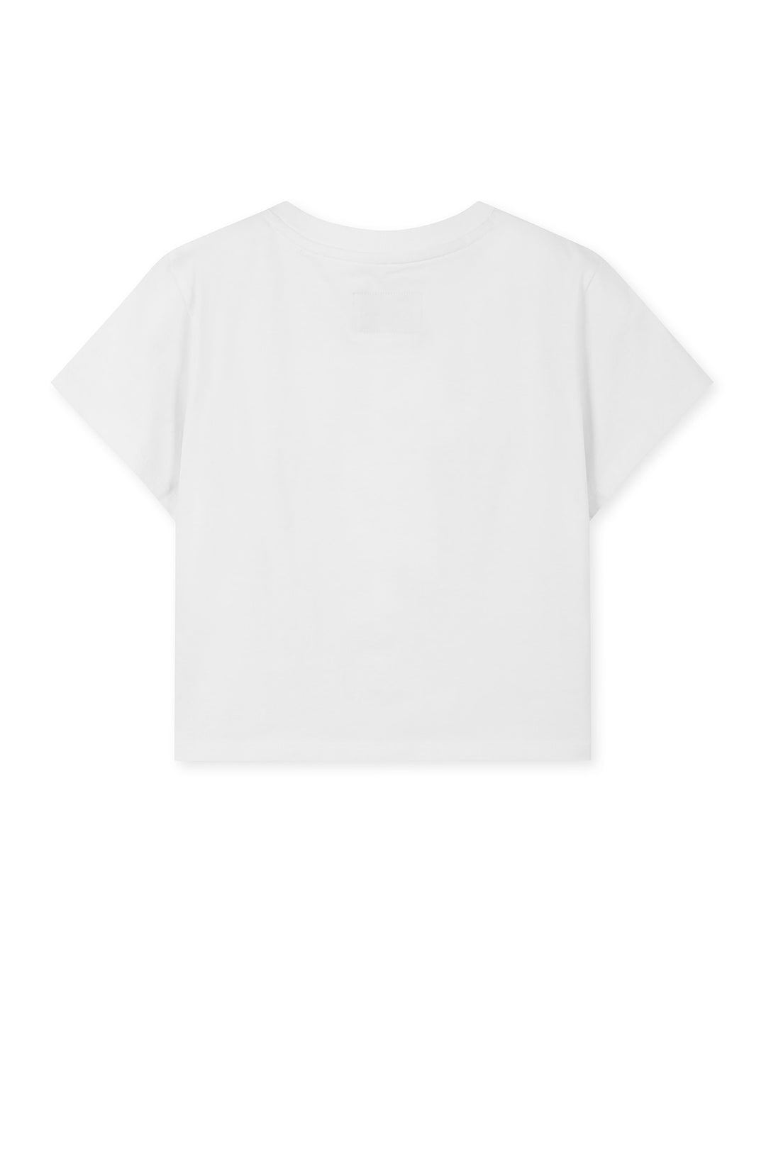 Matin Kim Logo Crop Top — White