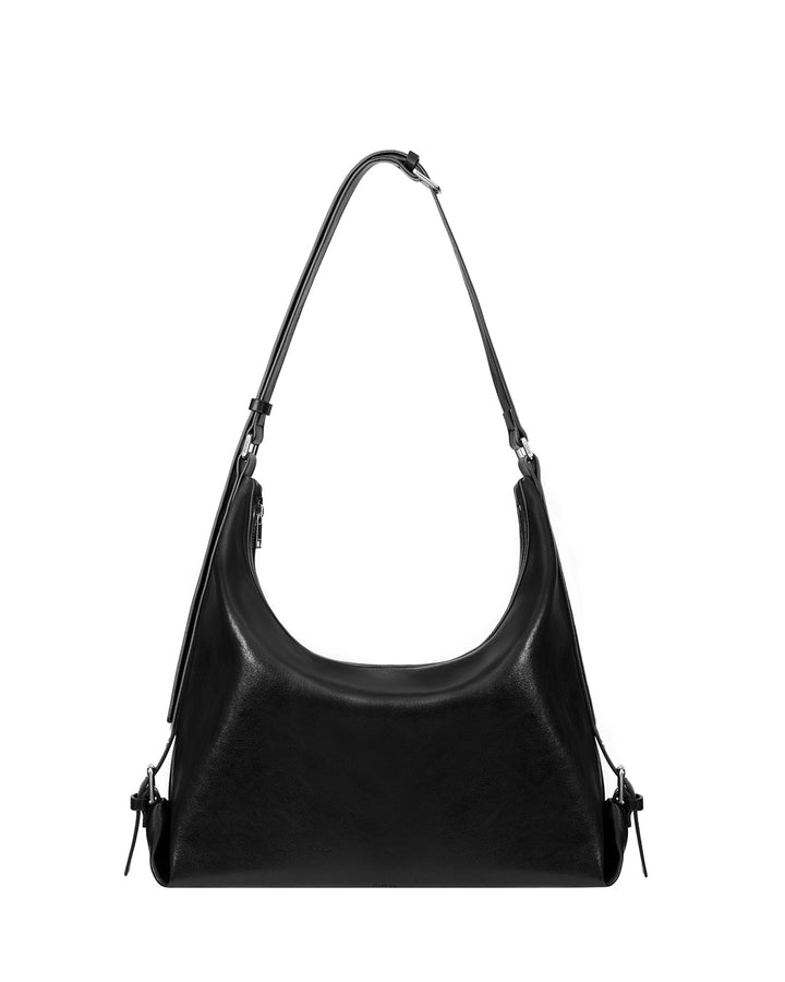 Stand Oil Mushy Bag Large — Sculptural Shoulder — Black