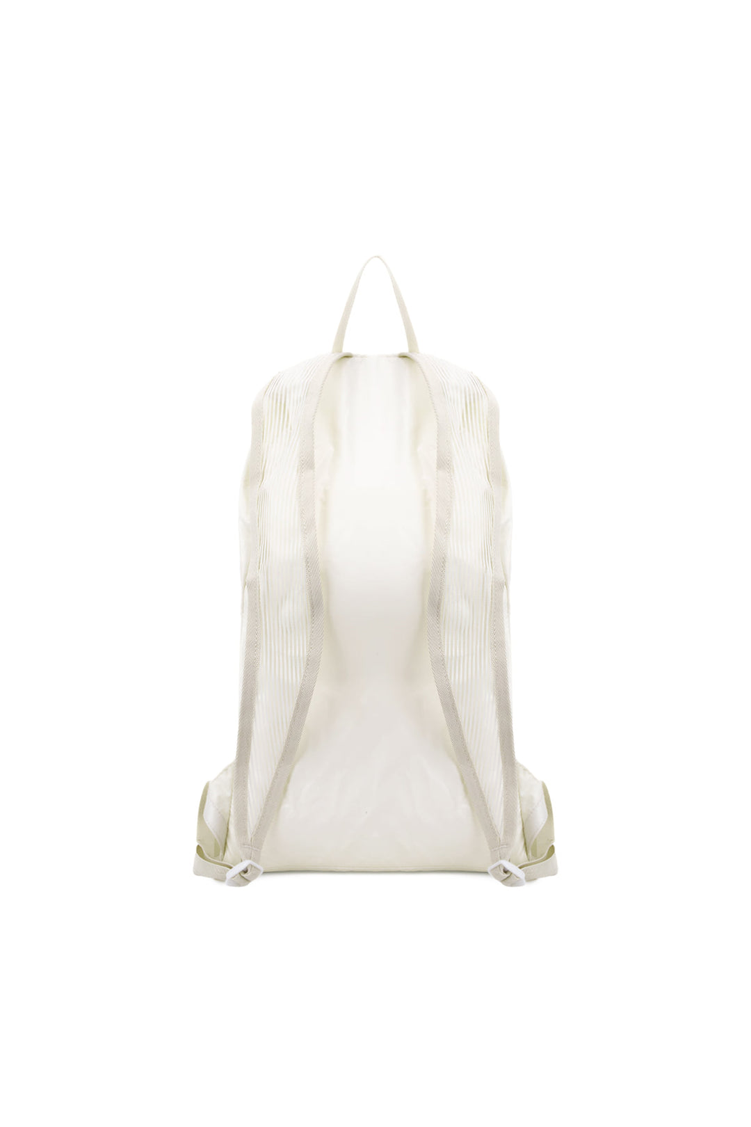 Matin Kim Glossy Packable Backpack — White