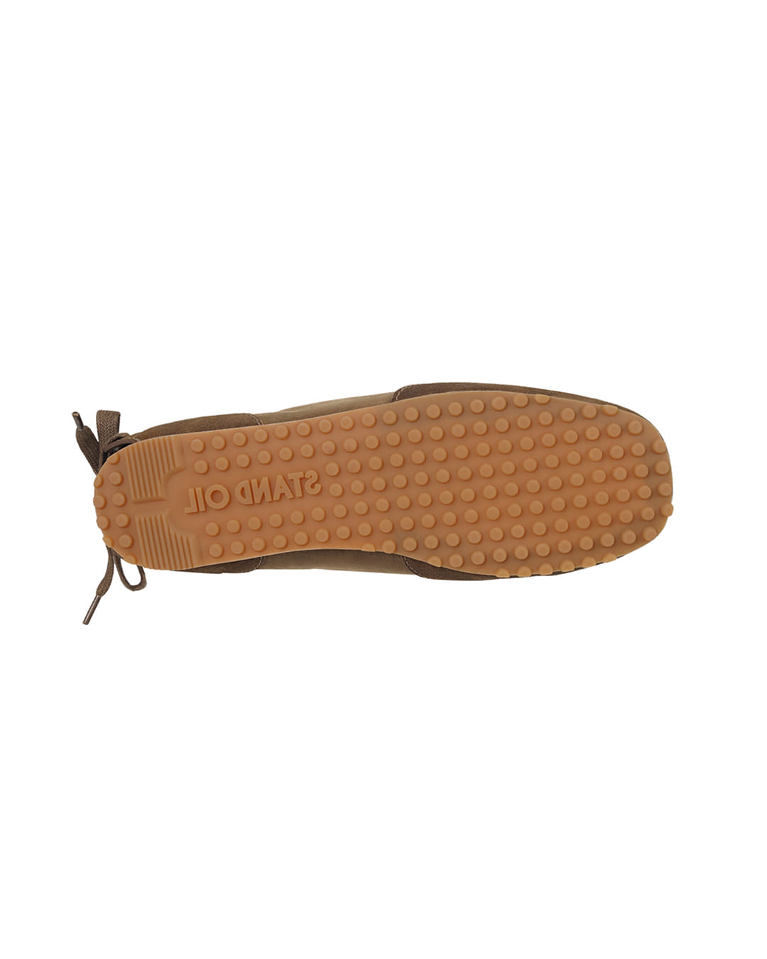 Stand Oil Double Tied Sneakers — Camel