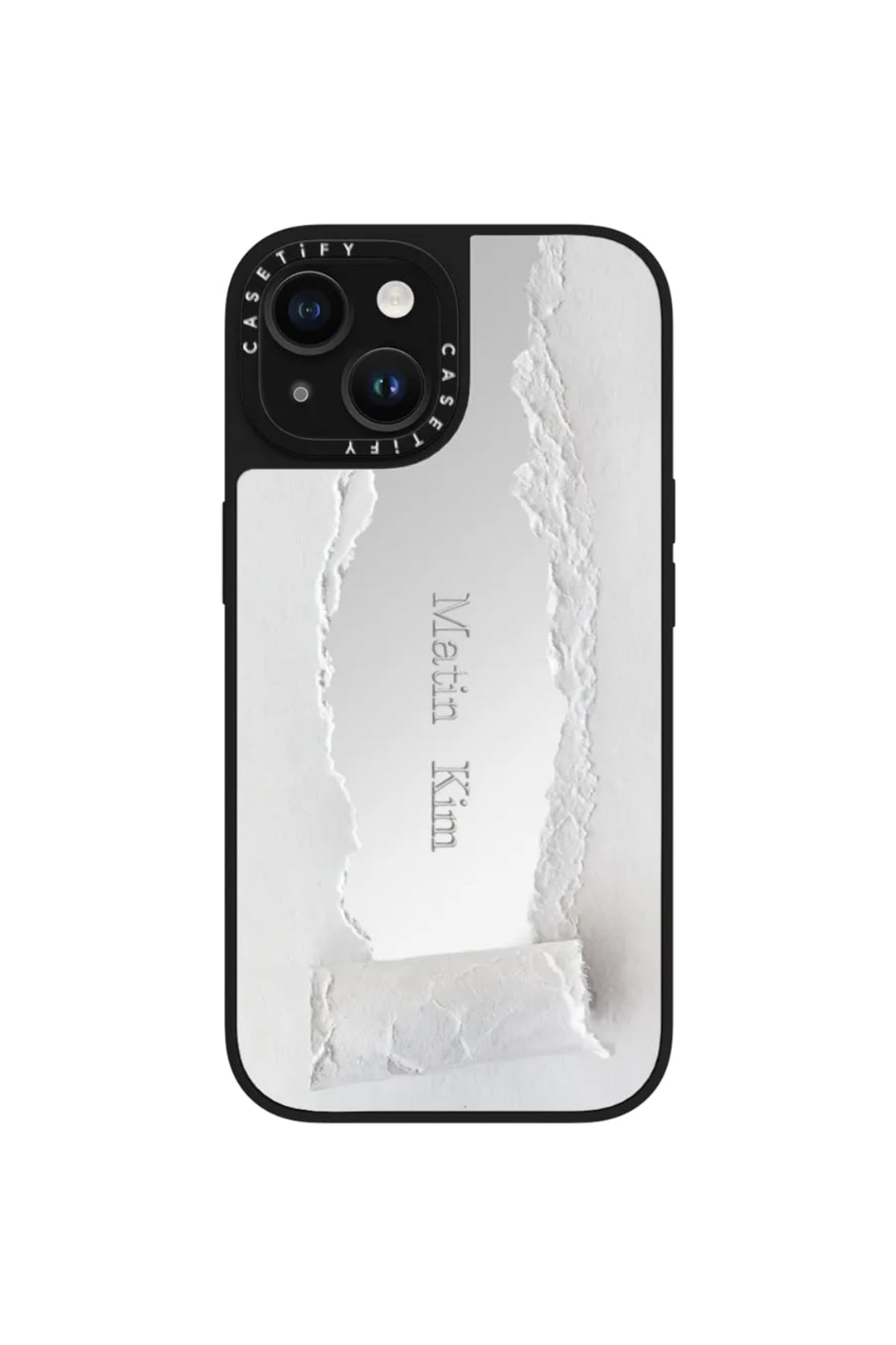 Matin Kim x Casetify Paper Case — Silver