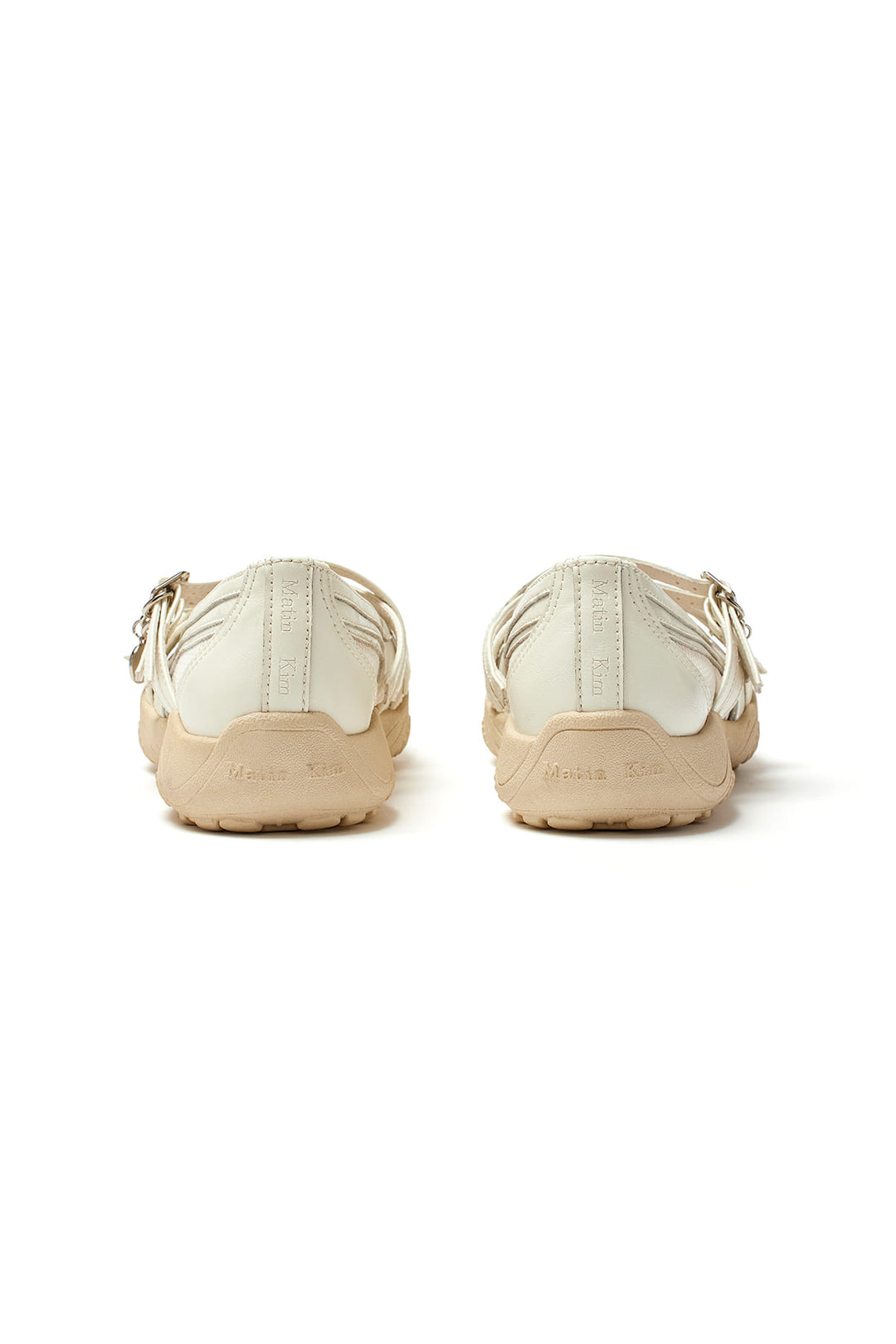 Matin Kim Mesh Mary Jane Sneaker — Ivory