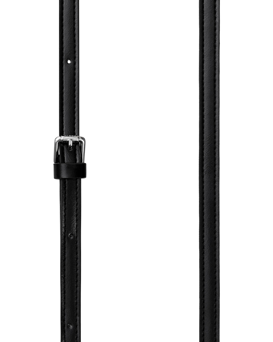 Stand Oil Mino Bag — Half-Moon Crossbody — Black