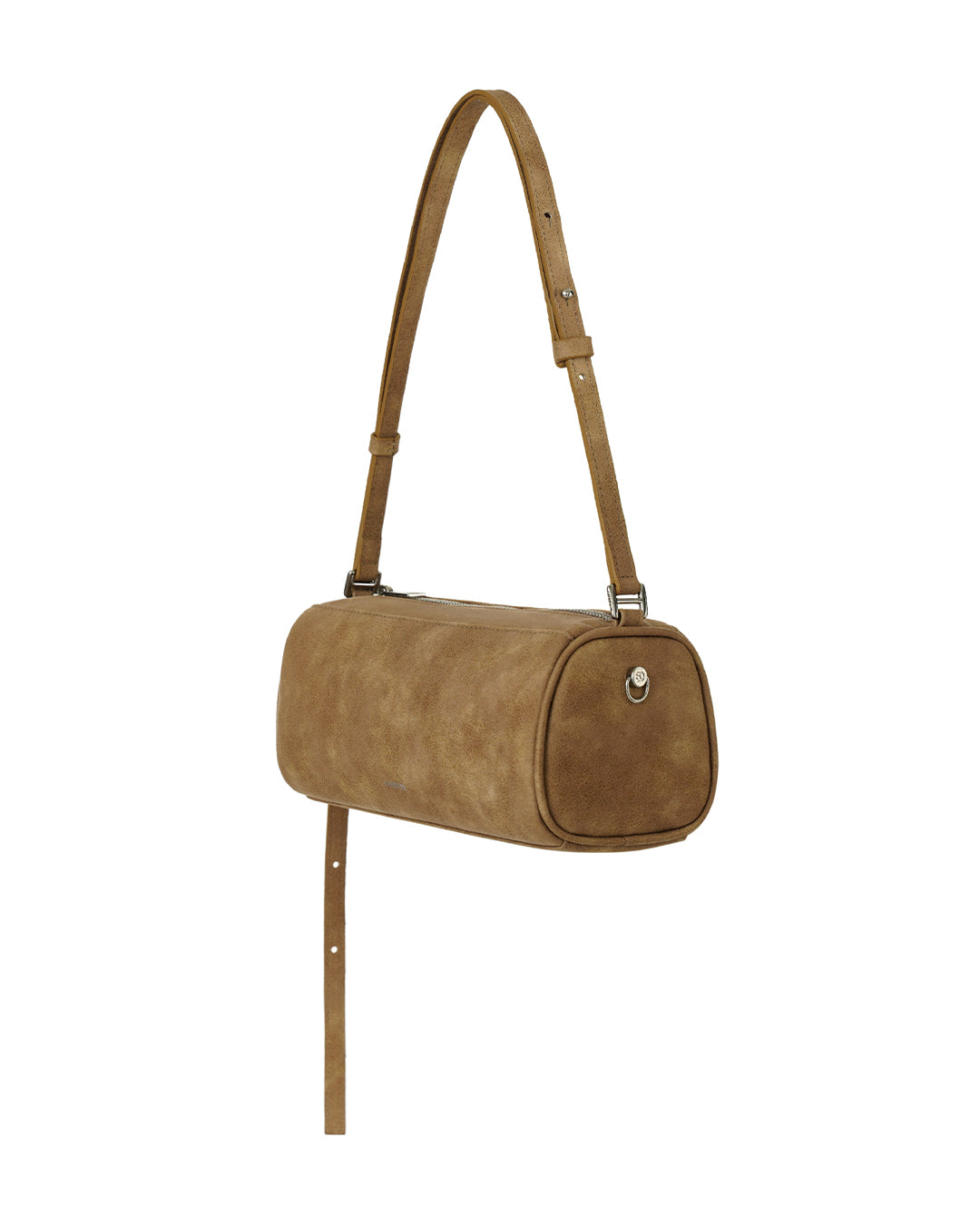 Stand Oil Chunky Bag — Nubuck Crossbody — Camel