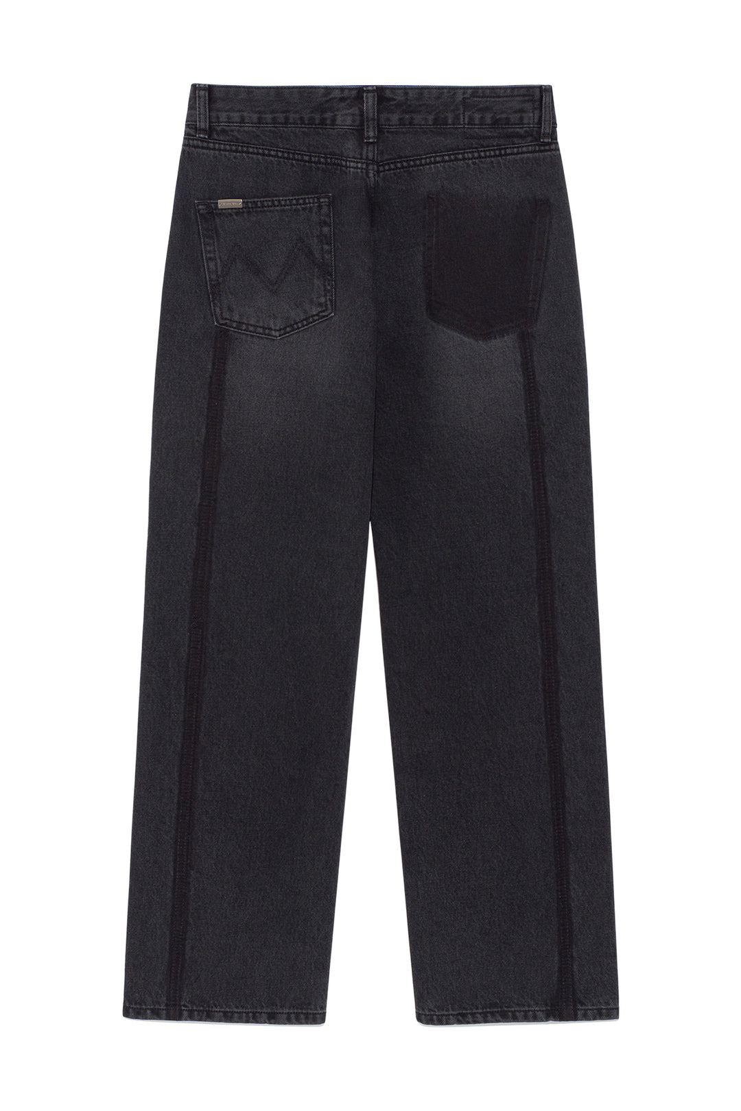 Matin Kim Pocket Washed Point Denim — Black