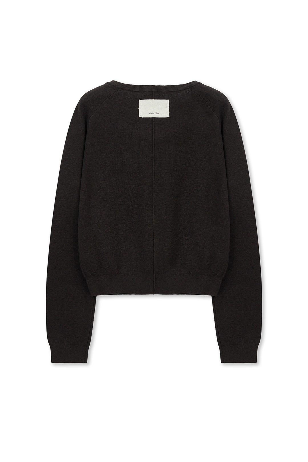 Matin Kim Raglan Sleeve Knit Pullover — Brown