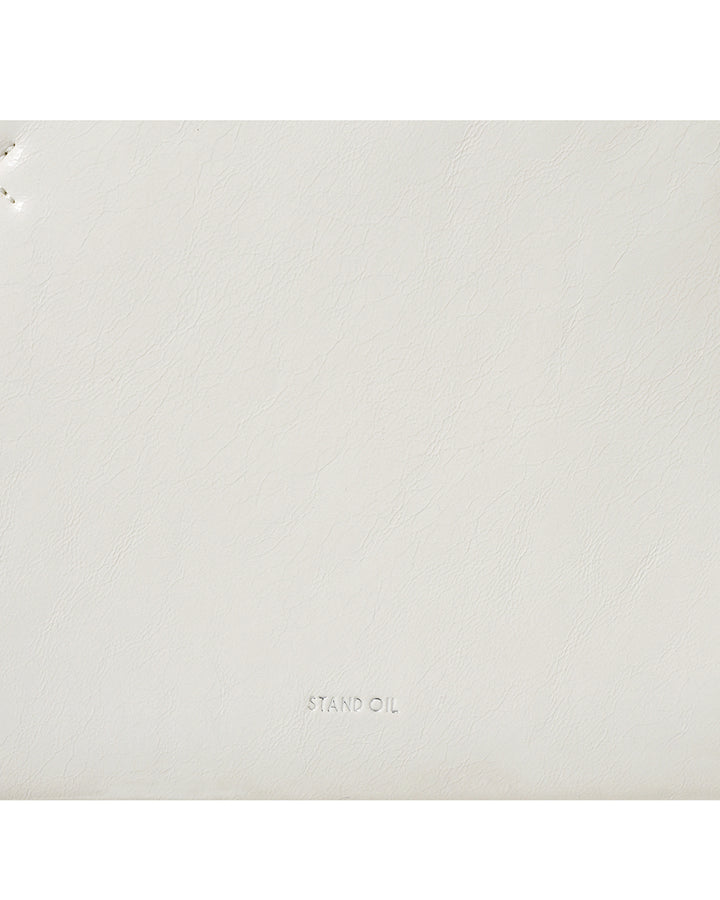 Stand Oil Oblong Tiny Shoulder Bag — Cream