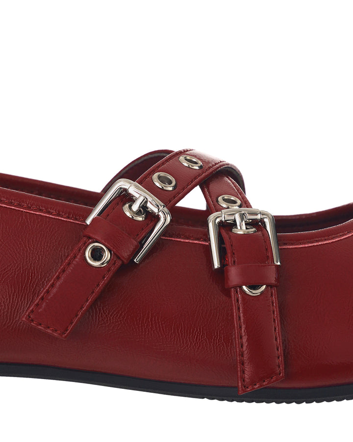 Stand Oil Cross Day Mary Jane — Red wine