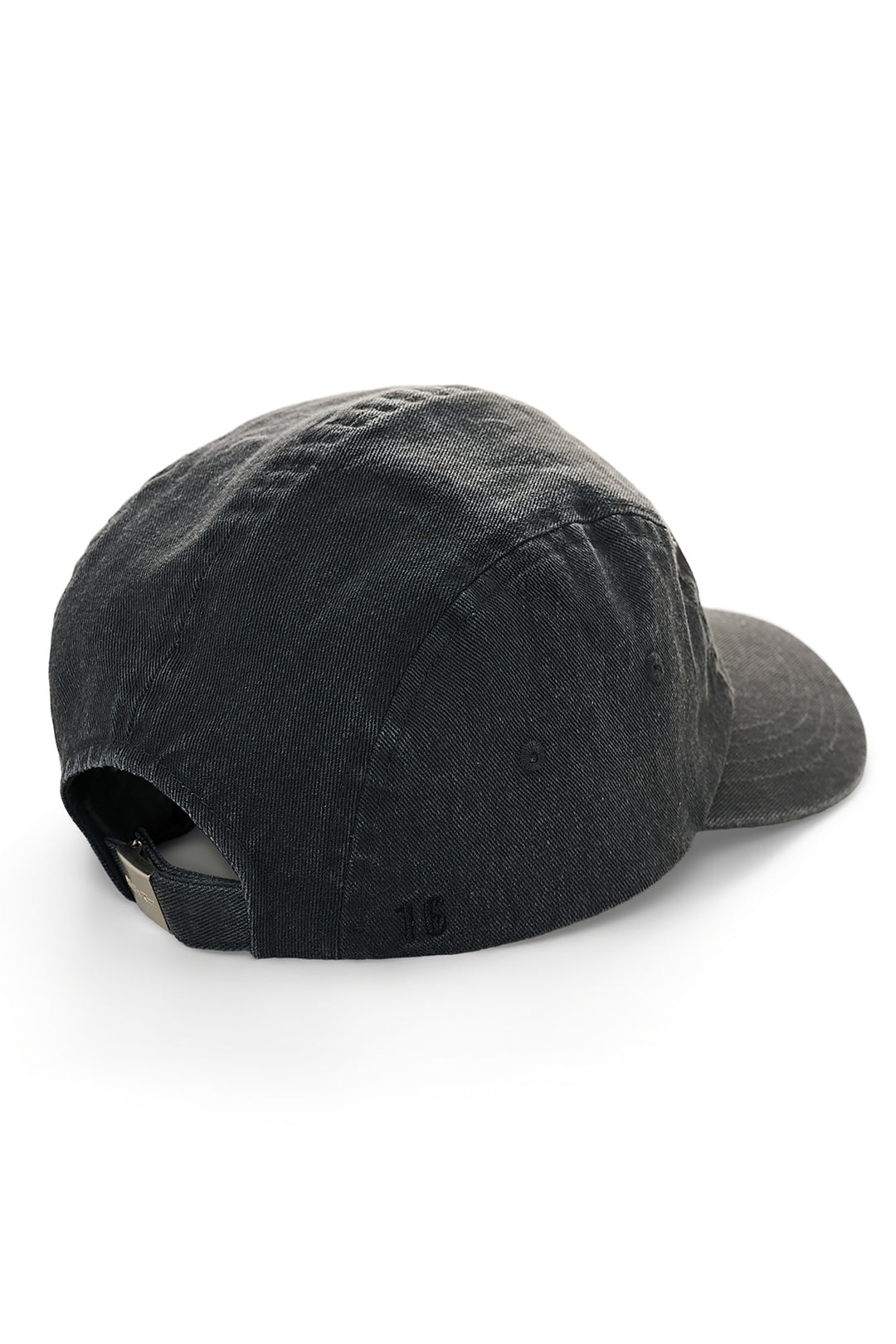 Matin Kim Washed Camp Cap — Black