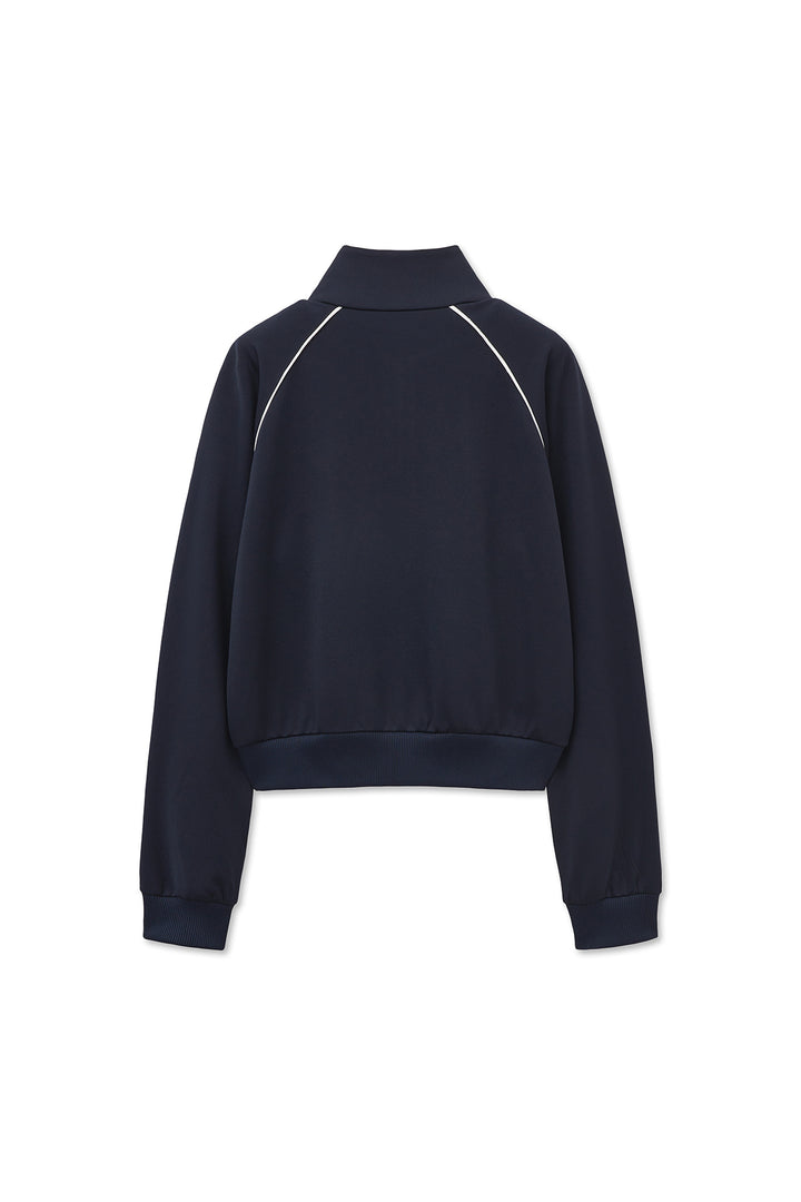 Matin Kim Heart Logo Track Jumper — Navy blue
