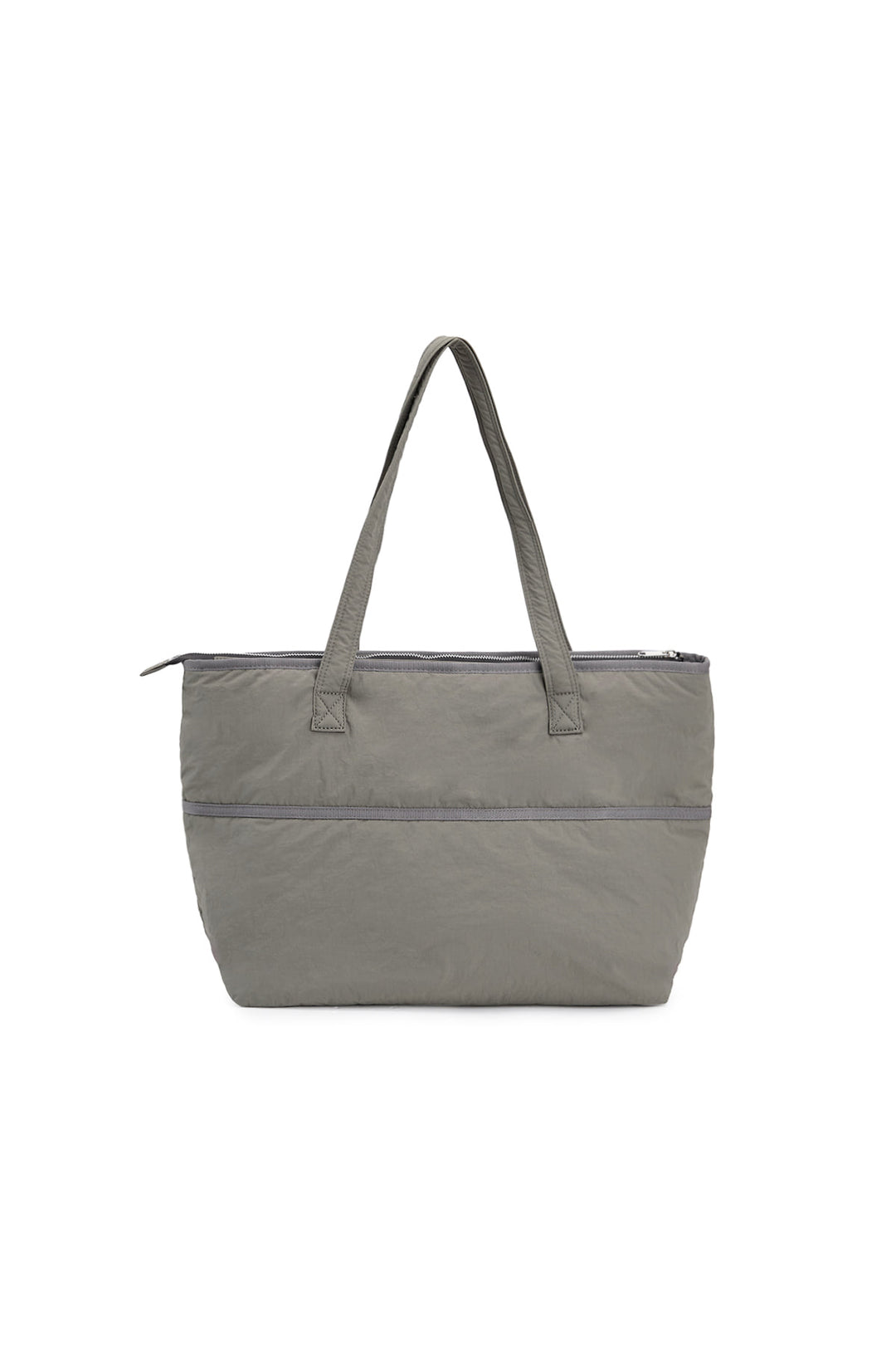 Matin Kim Pocket Utility Nylon Shoulder Bag — Khaki