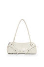 Matin Kim Curve Zip Baguette Bag — Light Grey