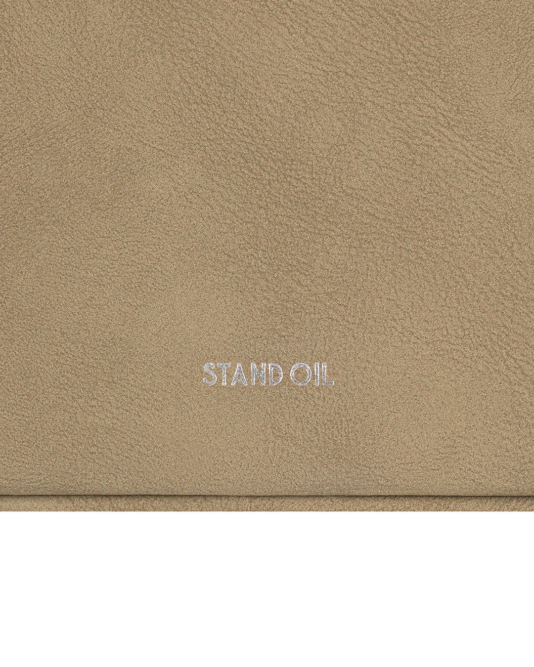 Stand Oil Square Bowling Bag — Taupe