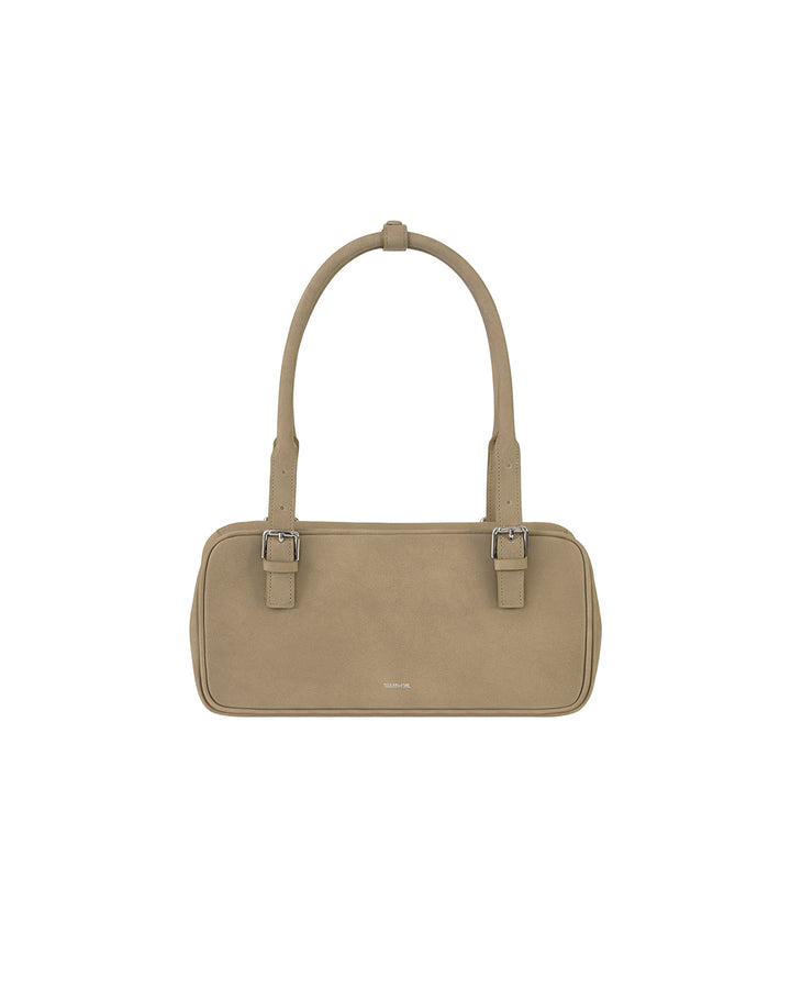 Stand Oil Square Bowling Bag — Taupe