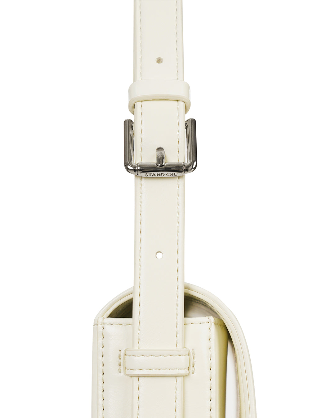 Stand Oil Riddle Bag — Minimal Crossbody — Cream