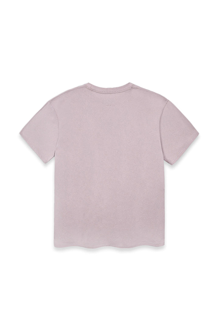 Matin Kim Doodle Logo Graphic Top Lilac