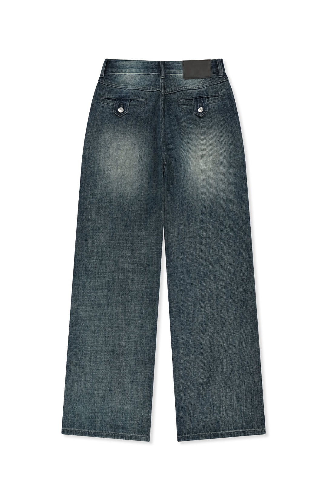 Matin Kim Stud Point Denim Pants — Blue