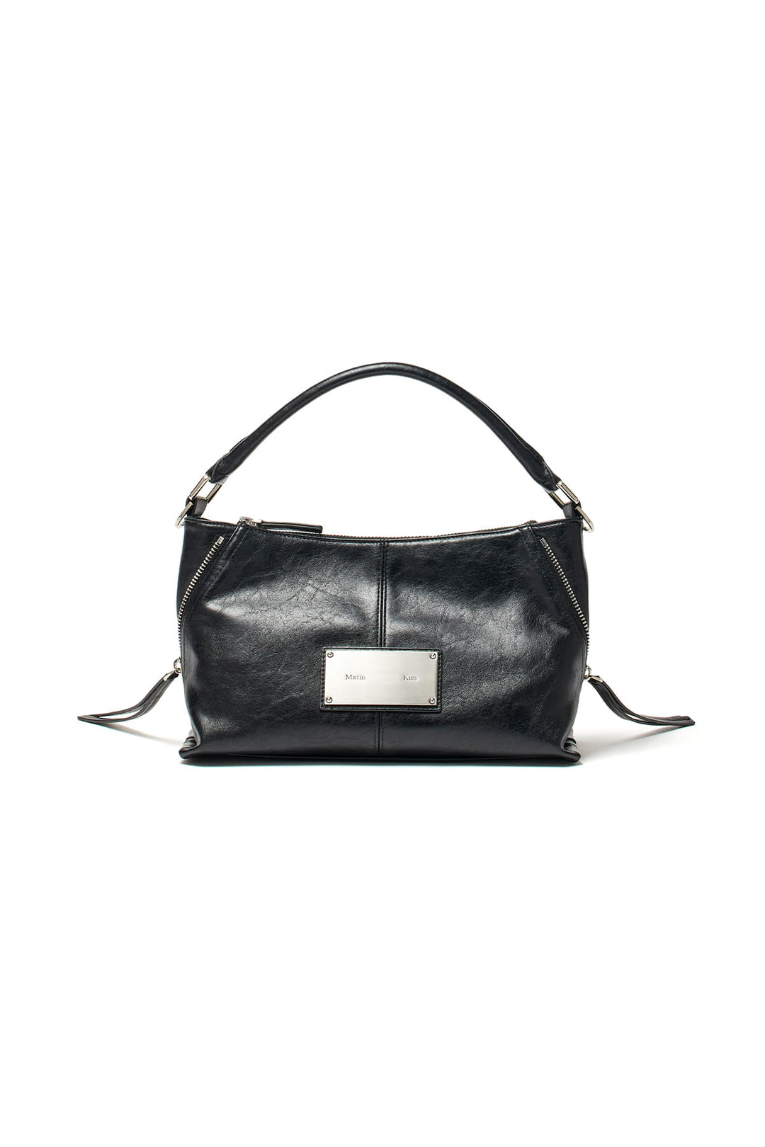 Matin Kim Side Zipper Two Way Bag — Black