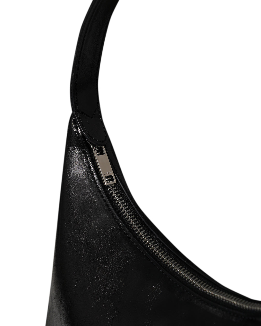 Stand Oil Plump Bag — Triangle Shoulder — Black