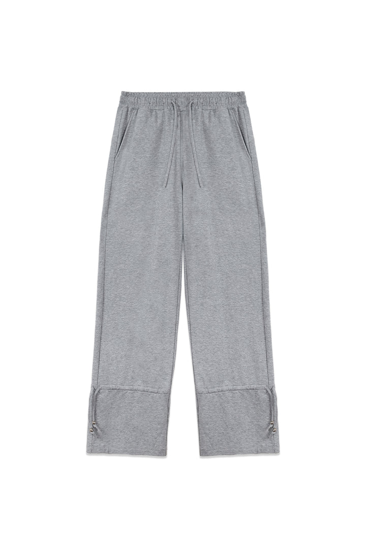 Matin Kim String Detail Sweatpants — Gray