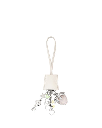 Stand Oil Pop Mix Keyring — Strawberry Charm — Misty White