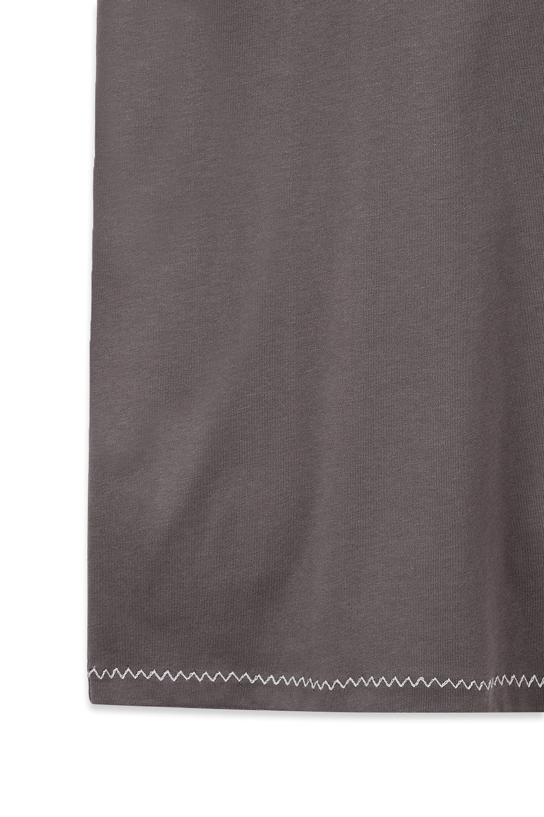 Matin Kim Doodle Logo Graphic Top — Charcoal