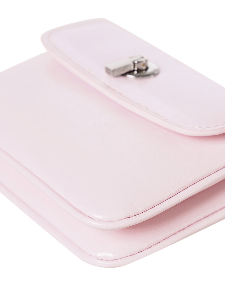 Stand Oil Ditto Wallet — Glossy Card Case — Baby pink