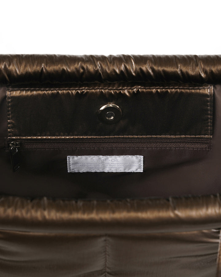 Stand Oil Bubble Bag Mini — Maroon
