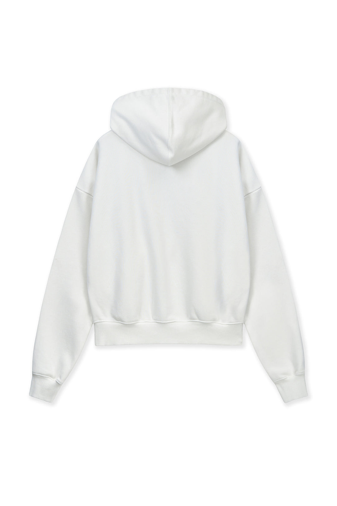 Matin Kim Graffiti Logo Zip Hoodie — White