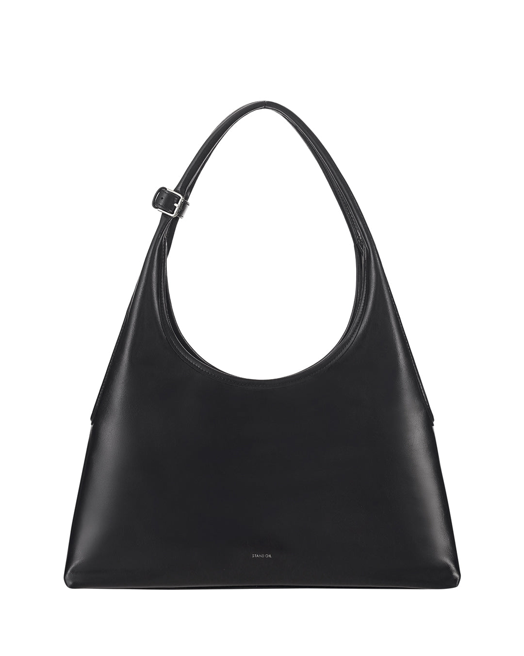 Stand Oil Ringo Bag Mini — Reversible Canvas &amp; Leather — Black