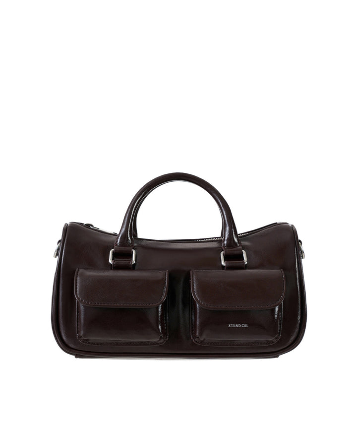 Stand Oil Chubby Half Bag — Maroon