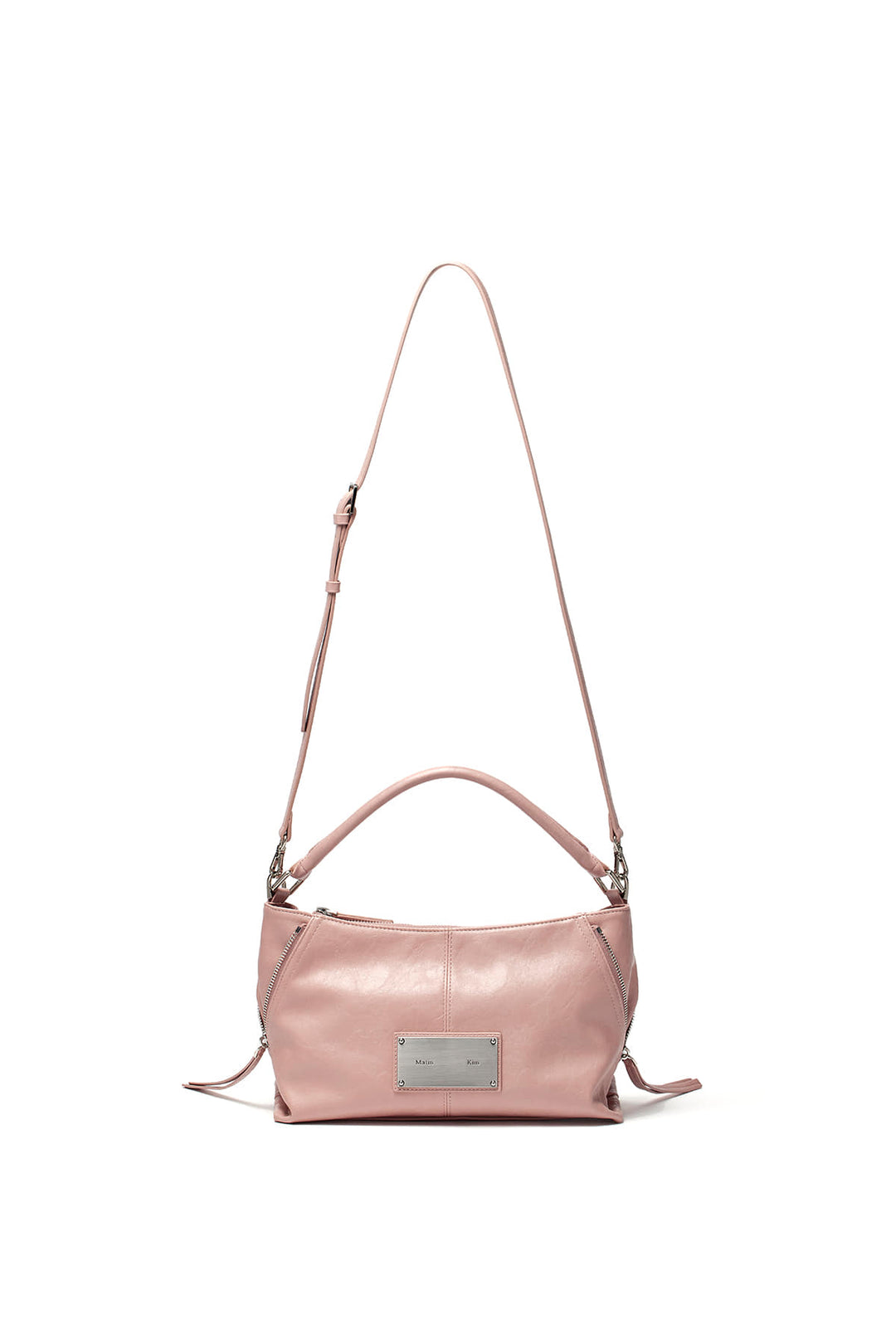 Matin Kim Side Zipper Two Way Bag — Pink